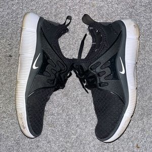 Size 8 Nike black sneakers